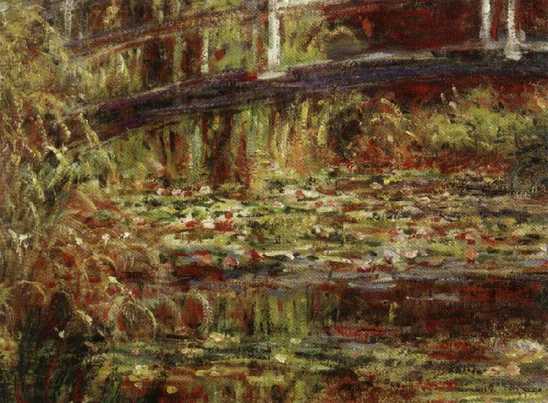 Claude Monet Water Lily Pool,Harmony in Pink oil painting picture
